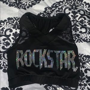 Rockstar Cheer Sports Bra